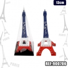 TOUR EIFFEL TRICOLORE 13cm