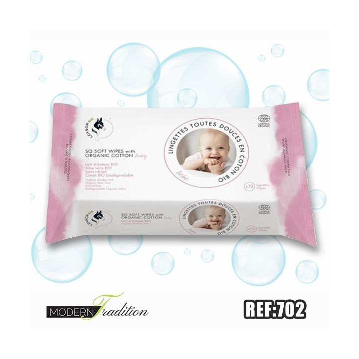 LINGETTES BEBE x 72