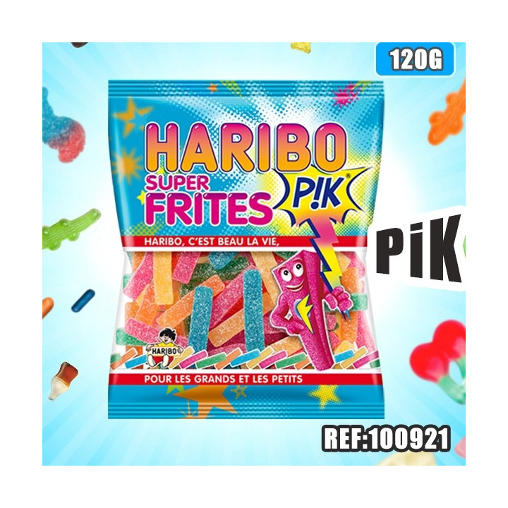 HARIBO sachet FRITES PIK 120 G