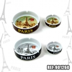 CENDRIER 3D PORCELAINE PARIS