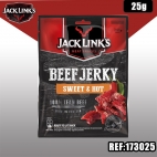 BEEF JERKY SWEET & HOT 25 G