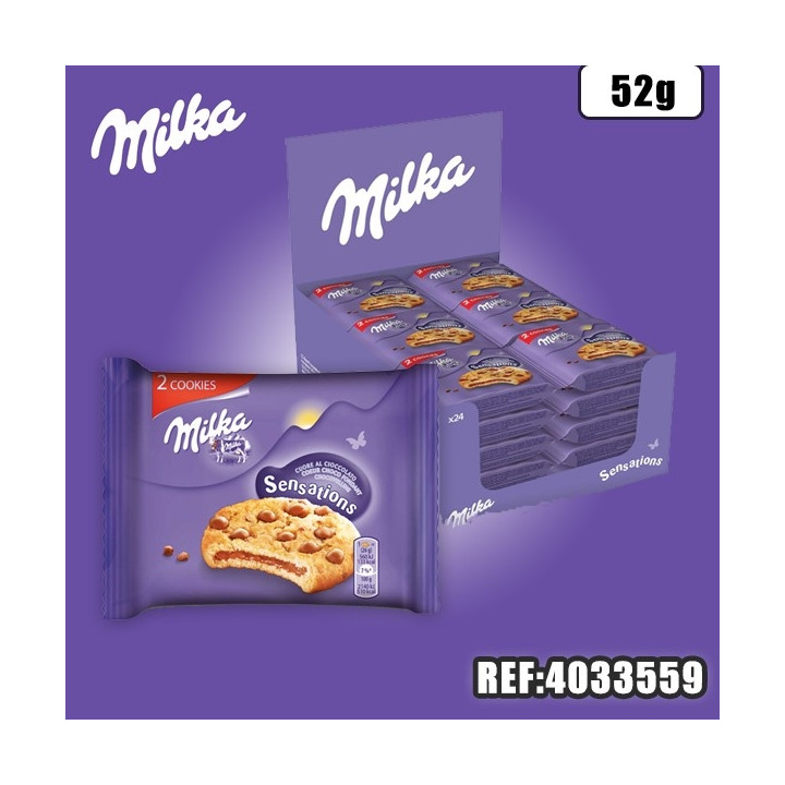 MILKA COOKIES SENSATIONS 52 G