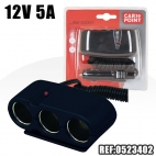 PRISE TRIPLE CE 12V 5A***