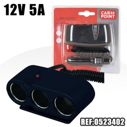 PRISE TRIPLE CE 12V 5A***