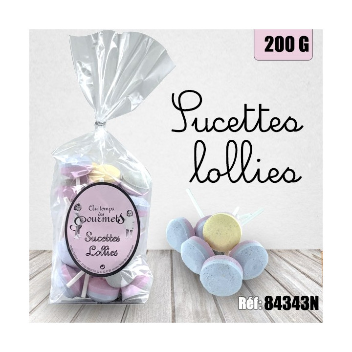 ATDG SUCETTES LOLLIES 200G