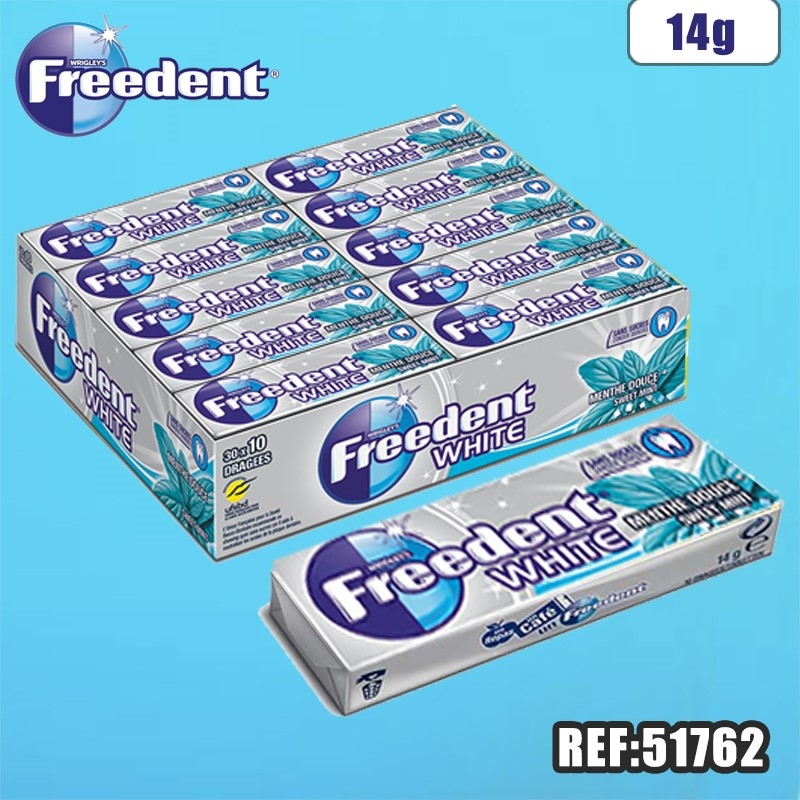 FREEDENT WHITE MENTHE DOUCE 14g - Modern Tradition