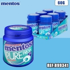 MENTOS BOTTLE MENTHOL/EUCALYPTUS sans sucre 60G