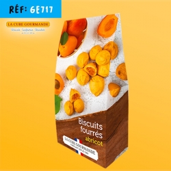 LCG SACHET BISCUITS FOURRES ABRICOT 130g