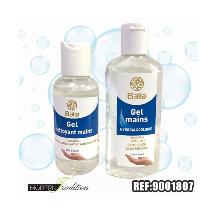 GEL HYDROALCOOLIQUE 100ml 76% alcool