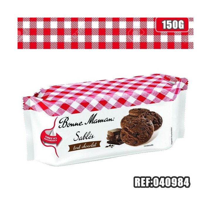 BM-SABLES TOUT CHOCOLAT 150G