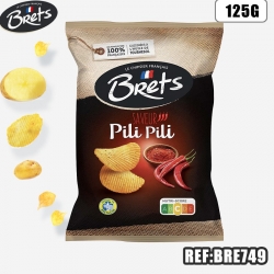 BRET'S CHIPS PILI PILI 125 G