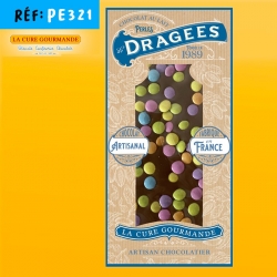 LCG TABLETTE CHOCOLAT LAIT MINI DRAGEES 120G