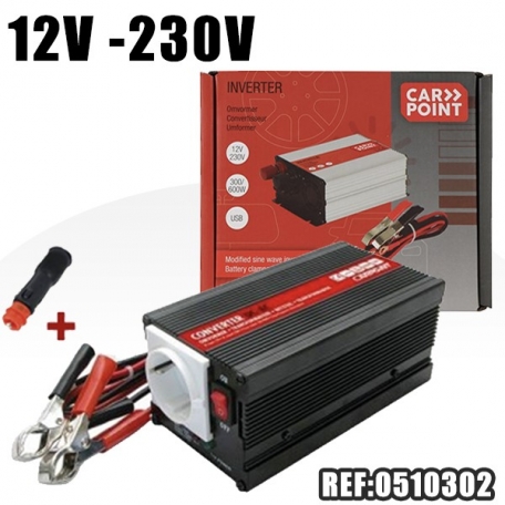 TRANSFORMATEUR 12V-230V 300W 50hz