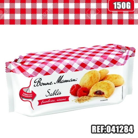 BM-SABLES FOURRES FRAMBOISE 150G