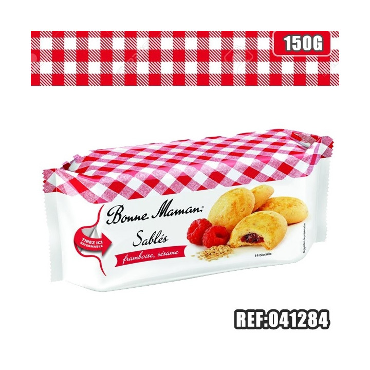 BM-SABLES FOURRES FRAMBOISE 150G