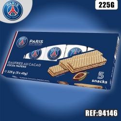 PSG GAUFRETTES  CREME AU CHOCOLAT (225G)