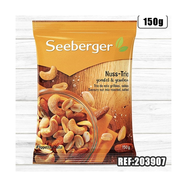 S-TRIO NOIX GRILLEES SALEES 150G