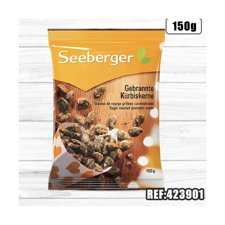 S-GRAINES COURGE GRILLES CARAMELISEES 150G