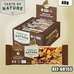 TASTE OF NATURE BARRE NOIX BRESIL 40G