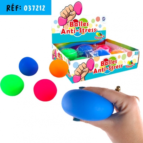 BALLE ANTI STRESS 6 CM DIAM