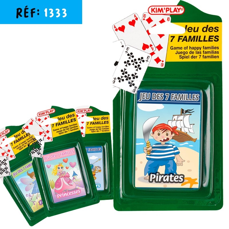 JEU DE 7 FAMILLES – raplapla