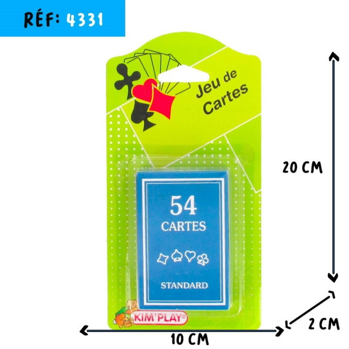 JEU DE 54 CARTES