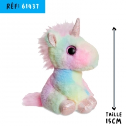 LICORNE TIE DYE 18CM