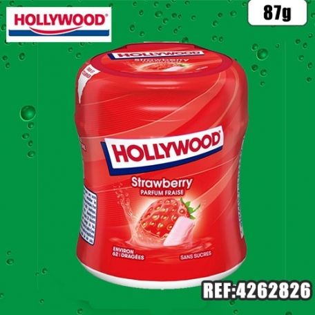 HOLLYWOOD BOTTLE FRAISE  87g