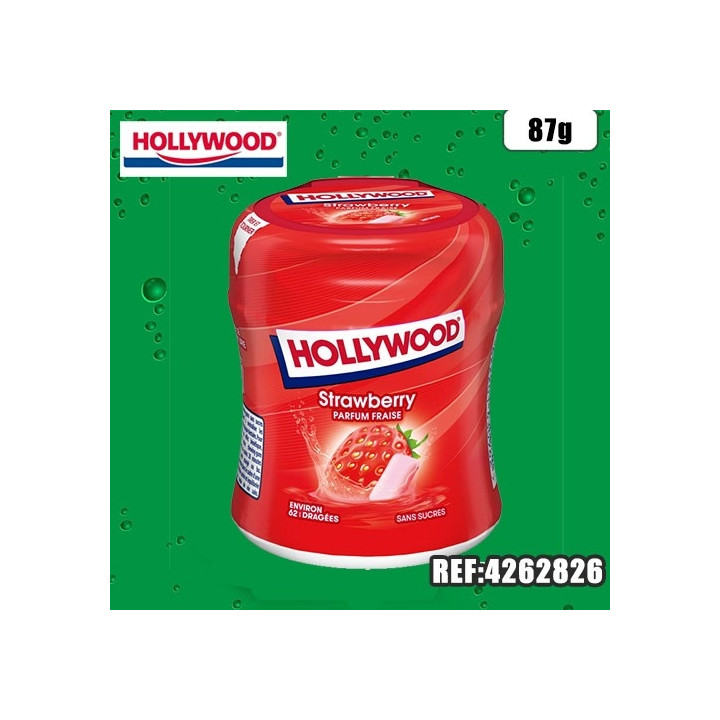 HOLLYWOOD BOTTLE FRAISE  87g