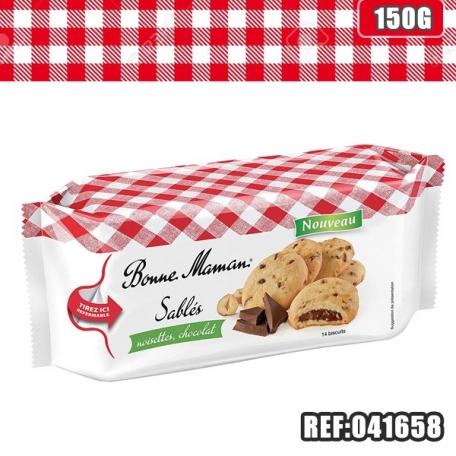 BM-SABLES FOURRES CHOCOLAT 150G