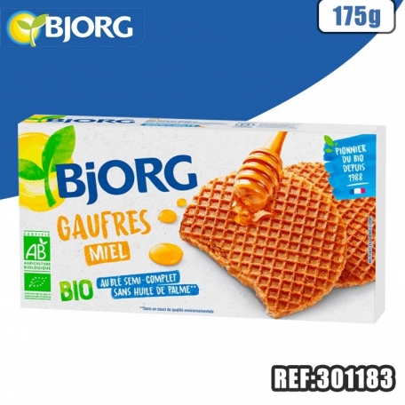 BJORG GAUFRE AU MIEL 175G