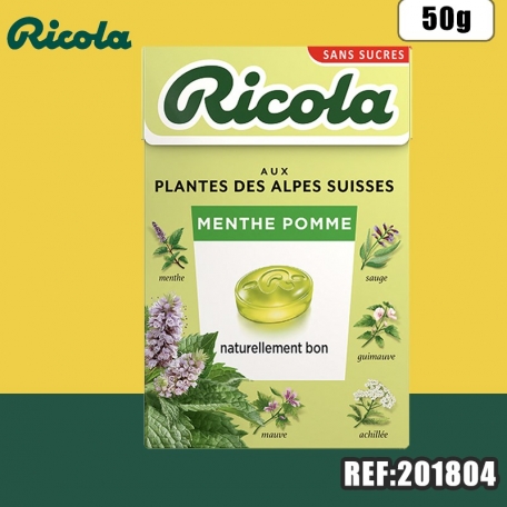 RICOLA MENTHE-POMME 50 G