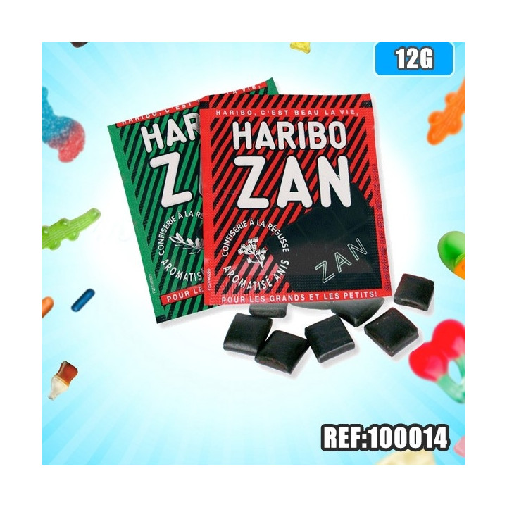 HARIBO ANIS/MENTHE PAINS ZAN 12 G
