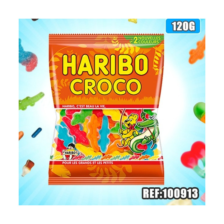 HARIBO sachet HARI CROCO 120 G