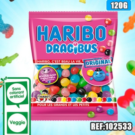 HARIBO sachet DRAGIBUS 120 G