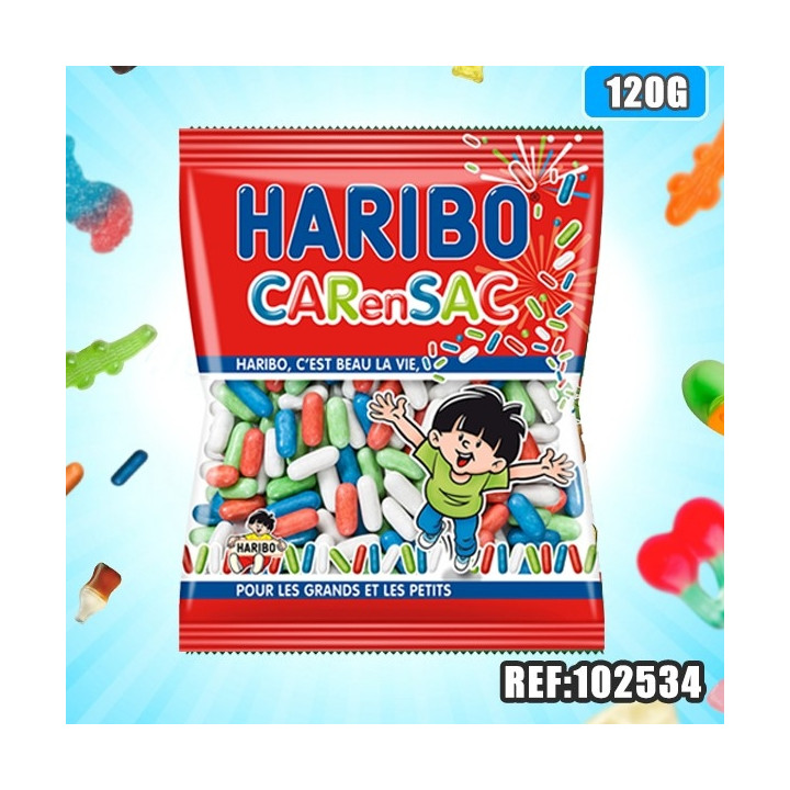 HARIBO sachet CARENSAC 120 G