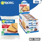 BJORG - FOURRES CHOCOLAT NOIR BIO 50 G