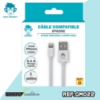 GM-CABLE COMPATIBLE IPHONE 2,1A + eco 0.02€