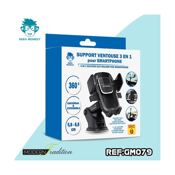 GM-SUPPORT VENTOUSE POUR SMARTPHONE