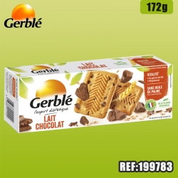 GERBLE BISCUIT LAIT CHOCO 172G
