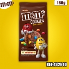 BISCUITS COOKIES 180G M&M'S DOUBLE CHOCOLAT
