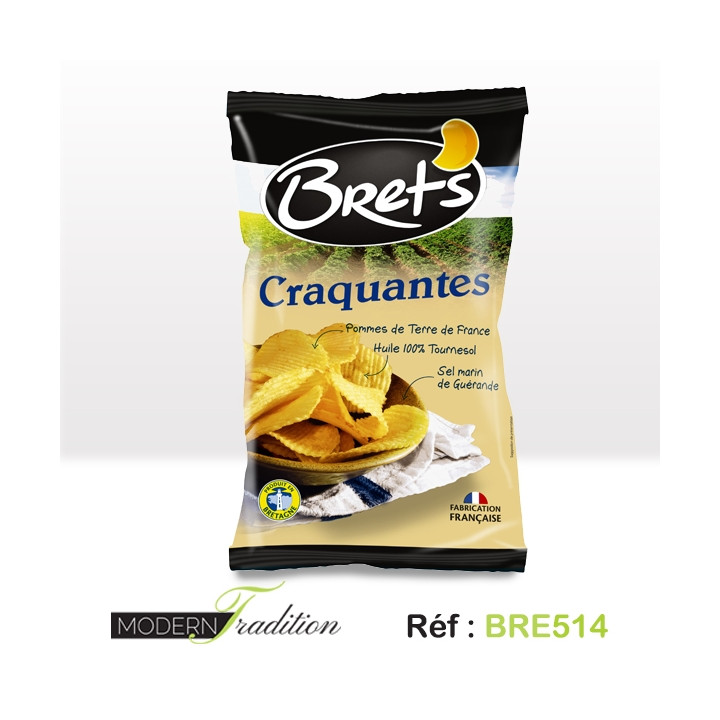 BRET'S CHIPS CRAQUANTE 125g