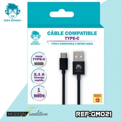GM-CABLE COMPATIBLE TYPE C 2,1A + eco 0.04