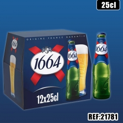 1664 VERRE 25cl Pack de 12