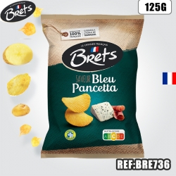 BRET'S CHIPS BLEU PANCETTA 125 G***