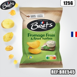 BRET'S CHIPS FROMAGE FRAIS 125 G