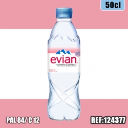 EVIAN 50CL PET