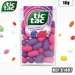 TIC TAC MYRTILLE-FRAMBOISE 18g