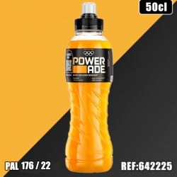 POWERADE MANGUE 50CL PET dont taxe sucre 0.0402€ht***