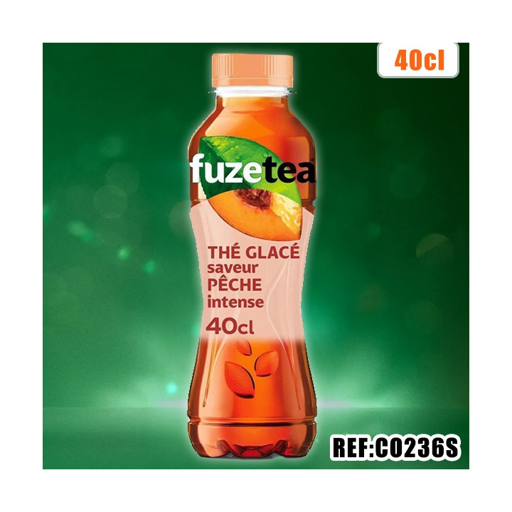 FUZETEA PECHE INTENSE 40CL dont taxe sucre 0,0182€ht